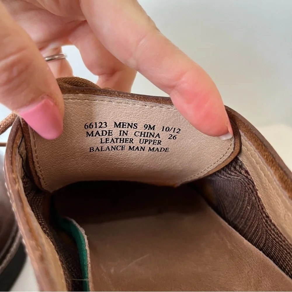 Clarks Brown Leather Lace Up Oxford Shoes